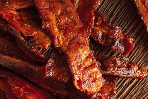 CANDIED SWEET & SPICY BACON - Bacon dehydrator