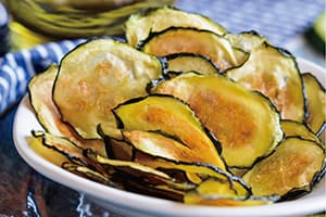 ZUCCHINI CHIPS - Chips dehydrator